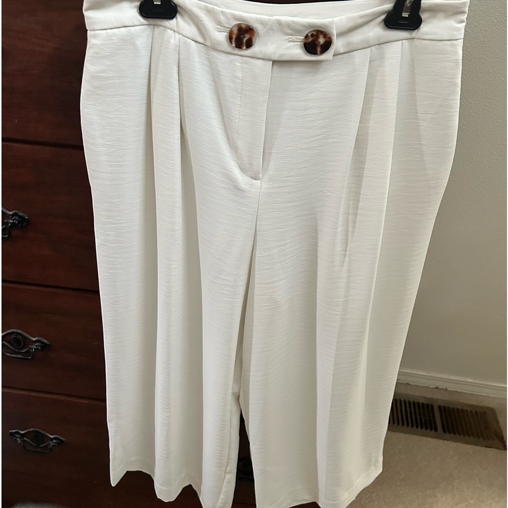 Nice pleated dressy capri pants
